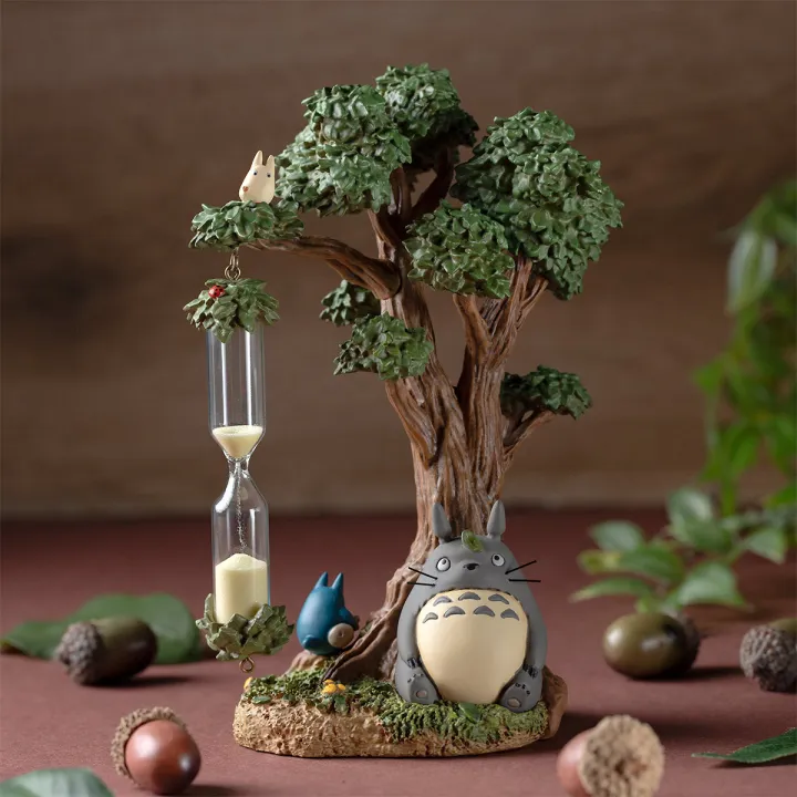 Hourglass Diorama Camphrier & Totoros - My Neighbor Totoro